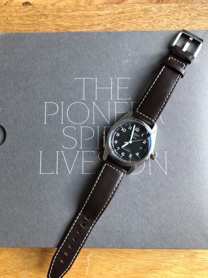 IMG_9081 Longines Spirit Mens watch Unisex Automatic Steel L38104530 Replica 4