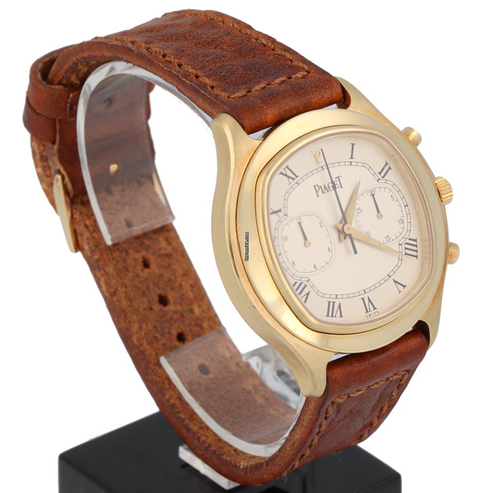 IMG_9081 Piaget Emperador Mens watch Unisex Automatic Yellow gold 15980 Replica 4