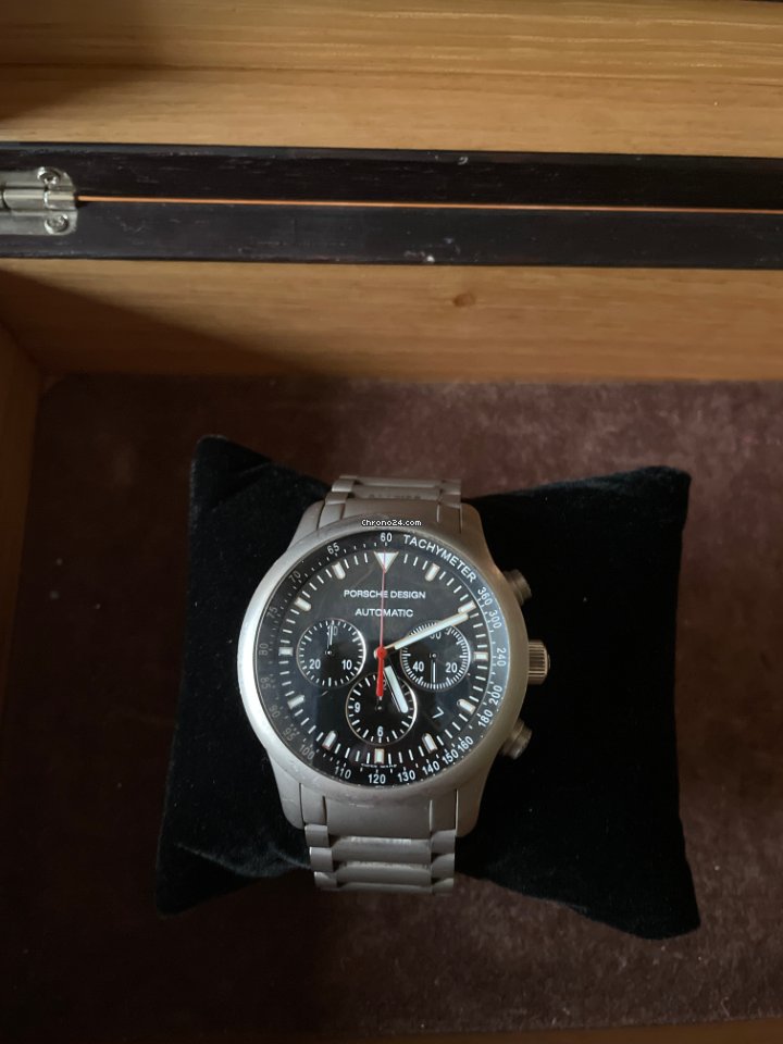Porsche Design Dashboard Mens watch Unisex Manual winding Titanium 6612.10 2 Replica 4