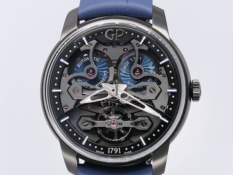 IMG_9081 Girard Perregaux Bridges Mens watch Unisex Automatic Titanium 84000-21-632-BH6A Replica 4