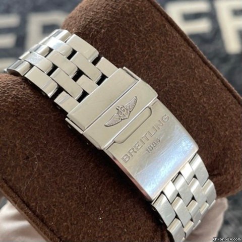 IMG_9081 Breitling Chronomat 44 GMT Mens watch Unisex Automatic Steel AB042011 BB56 Replica 4