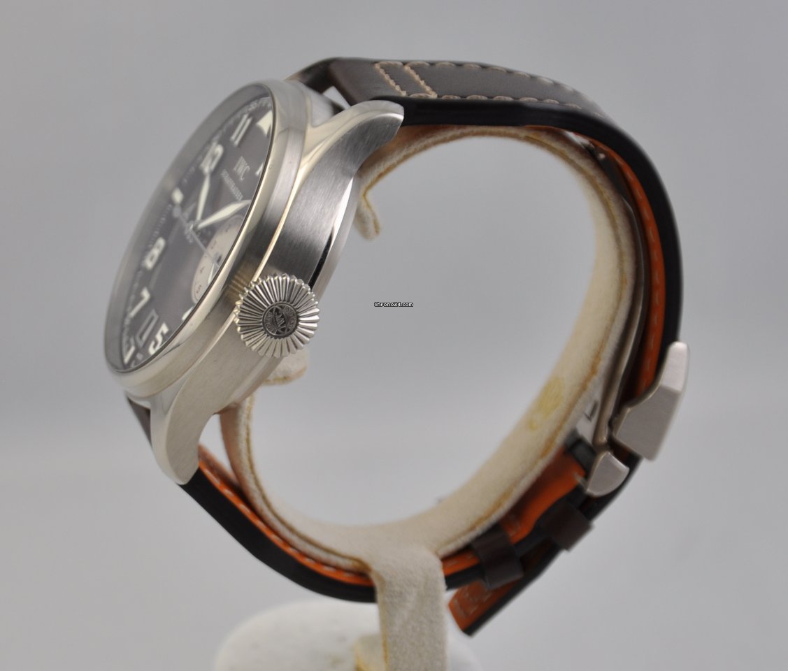IMG_9081 IWC Big Pilot Mens watch Unisex Automatic White gold IW500420 Replica 4