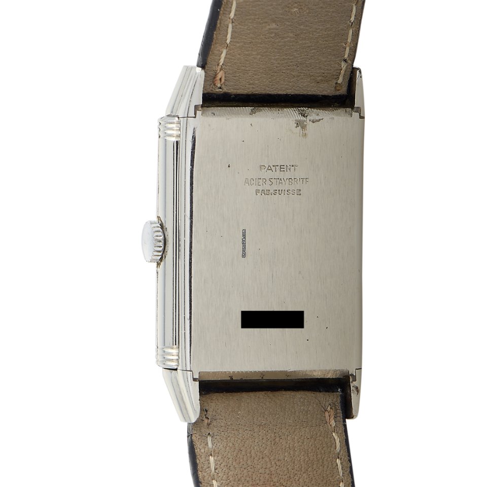 IMG_9081 Jaeger-LeCoultre Reverso Mens watch Unisex Manual winding Steel 1940 Replica 4