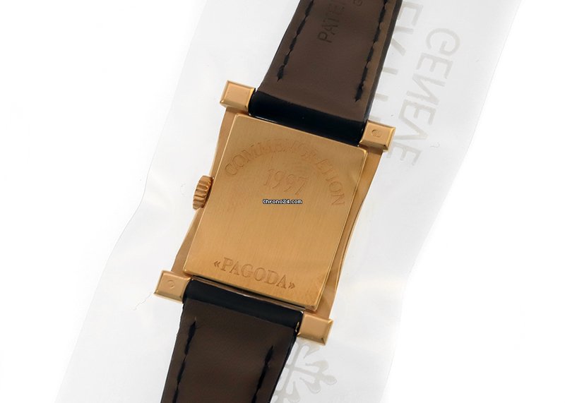 IMG_9081 Patek Philippe Pagoda Womens watch Manual winding Yellow gold 4900J Replica 4