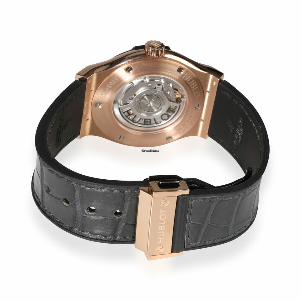 IMG_9081 Hublot Classic Fusion Racing Grey Mens watch Unisex Automatic Rose gold 542.OX.7081.LR Replica 4