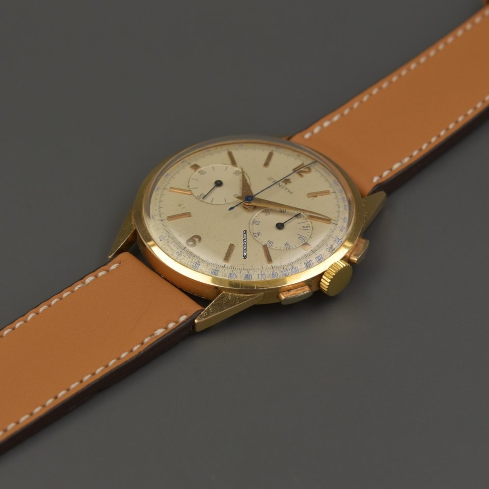 Zenith Mens watch Unisex Manual winding Yellow gold 19522 Replica 4