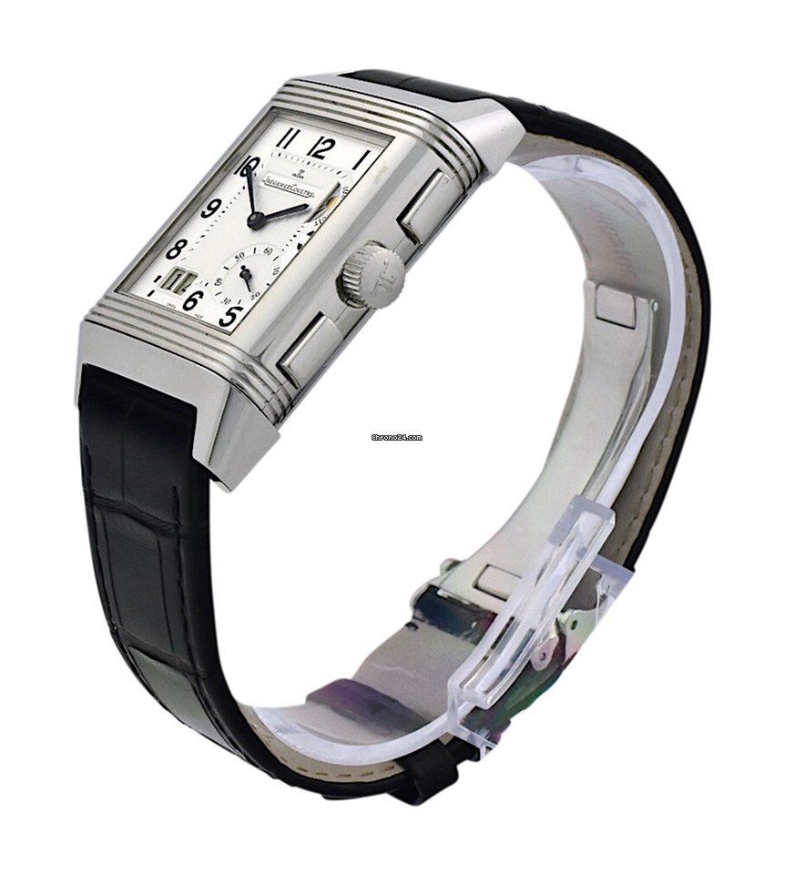 Jaeger-LeCoultre Reverso Grande Date Mens watch Unisex Manual winding Steel 240.8.18 Replica 4