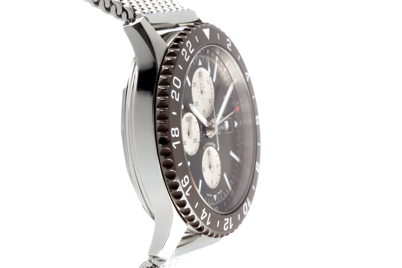 IMG_9081 Breitling Chronoliner Mens watch Unisex Automatic Ceramic Y24310 Replica 4