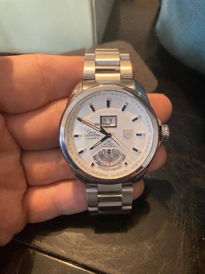 IMG_9081 TAG Heuer Grand Carrera Mens watch Unisex Automatic Steel WAV5112 Replica 4
