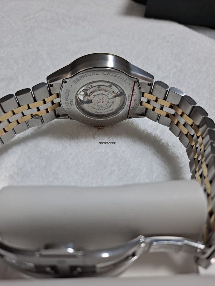 Raymond Weil Freelancer Mens watch Unisex Automatic Gold Steel 2710-STP-20021 Replica 4