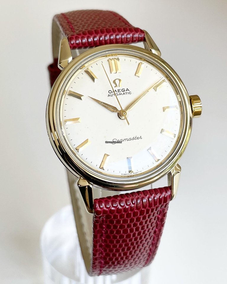 Omega Seamaster Mens watch Unisex Automatic Gold Steel 2832 3-SC Replica 4