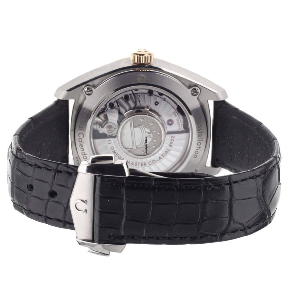 IMG_9081 Omega Globemaster Mens watch Unisex Automatic Gold Steel 13023412206001 Replica 4