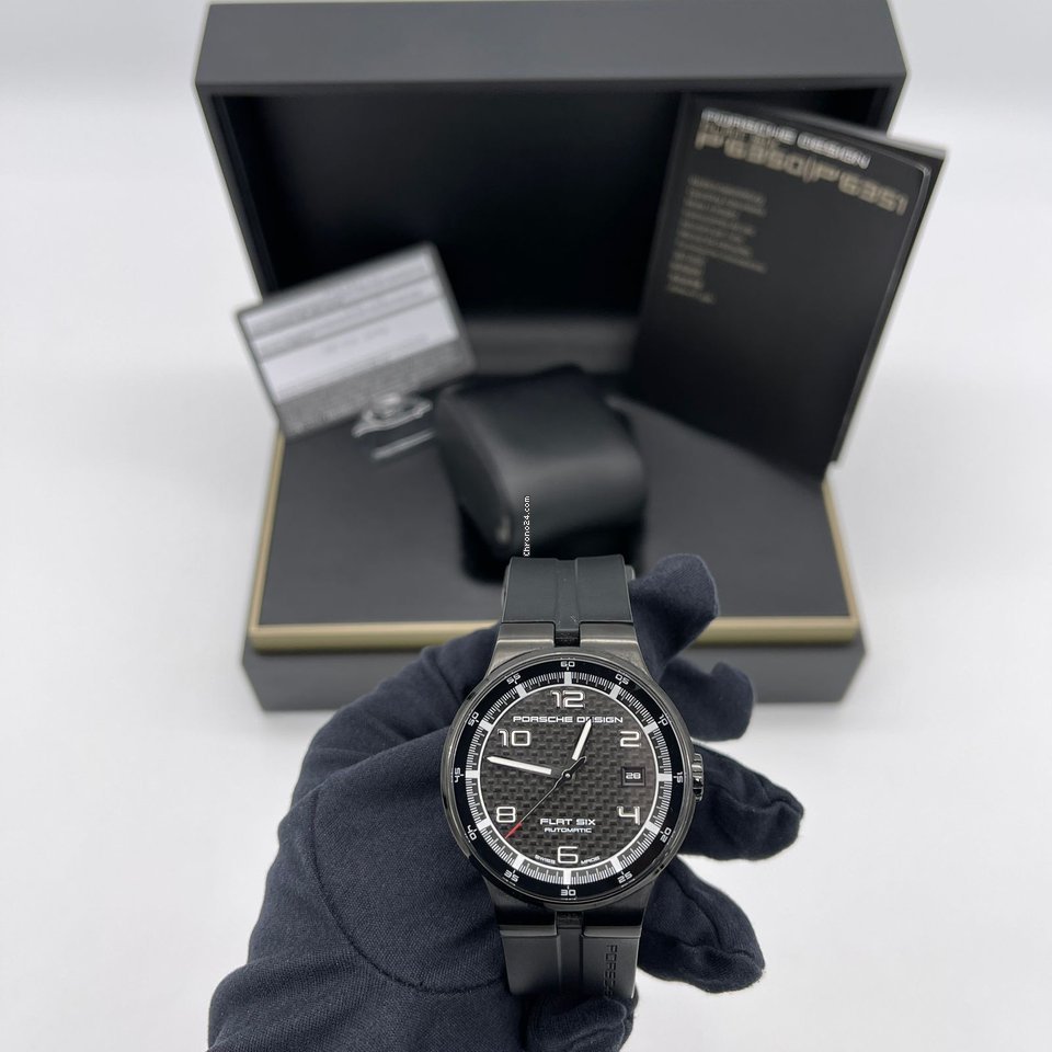 Porsche Design Flat Six Mens watch Unisex Automatic Steel 6351.43 Replica 4