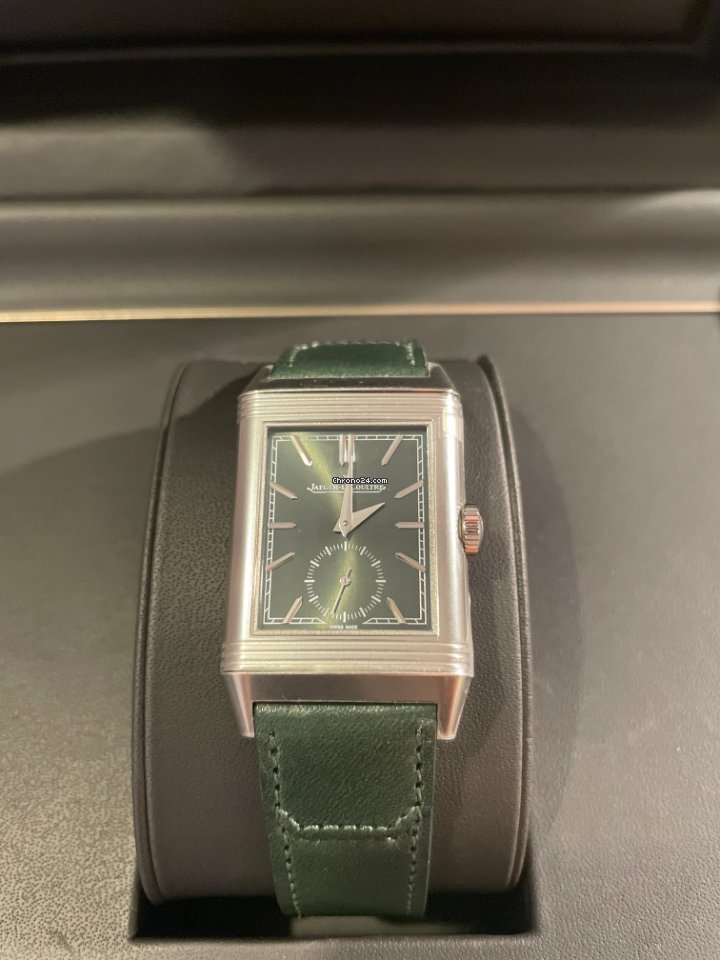 IMG_9081 Jaeger-LeCoultre Reverso Mens watch Unisex Manual winding Steel 3902420 Replica 4