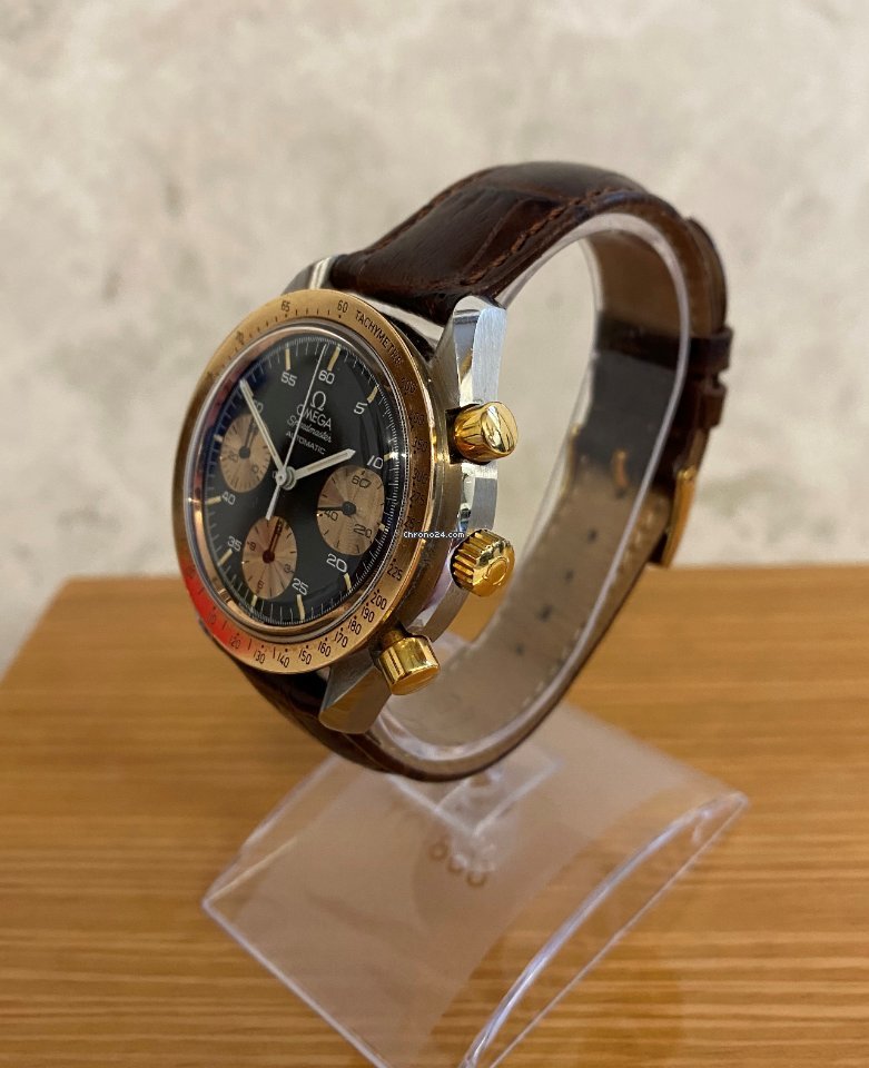 IMG_9081 Omega Speedmaster Reduced Mens watch Unisex Automatic Steel 175.0033 Replica 4