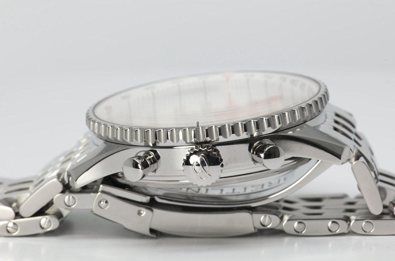 IMG_9081 Breitling Navitimer 01 Mens watch Unisex Automatic Steel AB012012 BB01 447A Replica 4