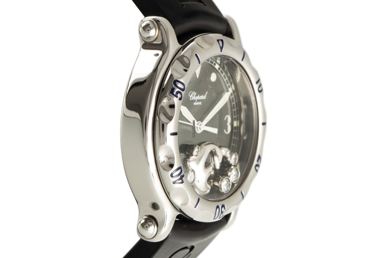 IMG_9081 Chopard Happy Sport Womens watch Quartz Steel 28 8897 Replica 4