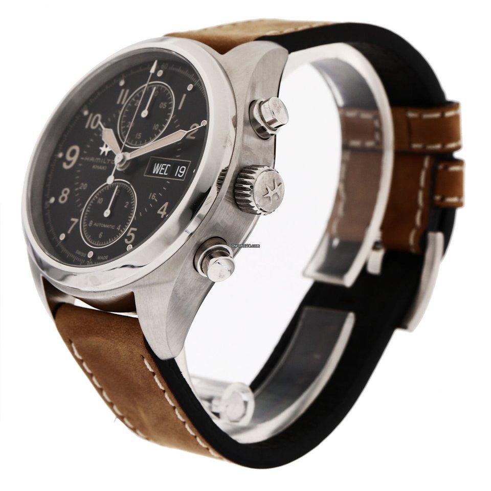 IMG_9081 Hamilton Khaki Field Mens watch Unisex Automatic Steel NUMBER H71616535 Replica 4