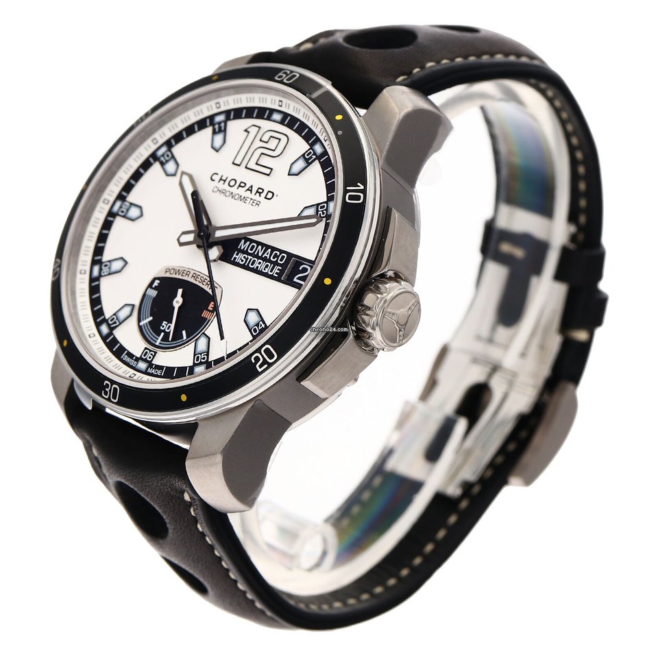 IMG_9081 Chopard Grand Prix de Monaco Historique Mens watch Unisex Automatic Steel NUMBER 168569-3004 Replica 4