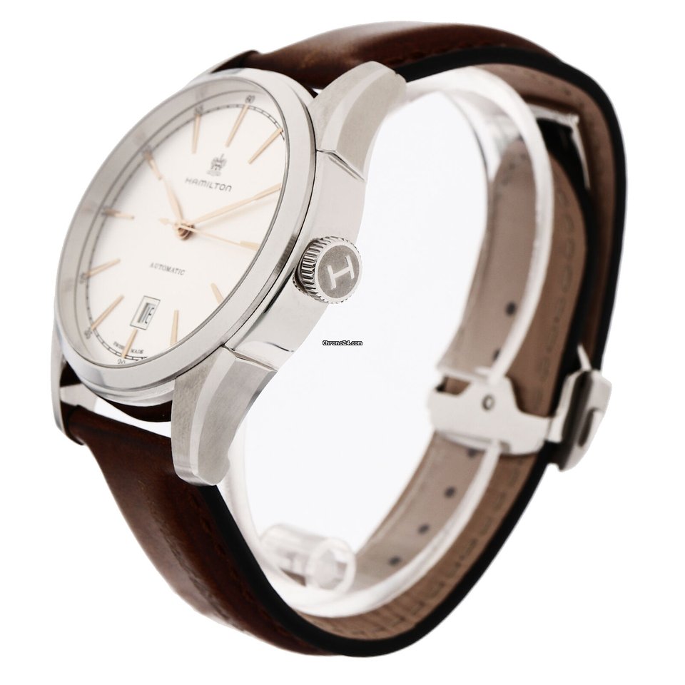 Hamilton Spirit of Liberty Mens watch Unisex Automatic Steel NUMBER H42415551 Replica 4
