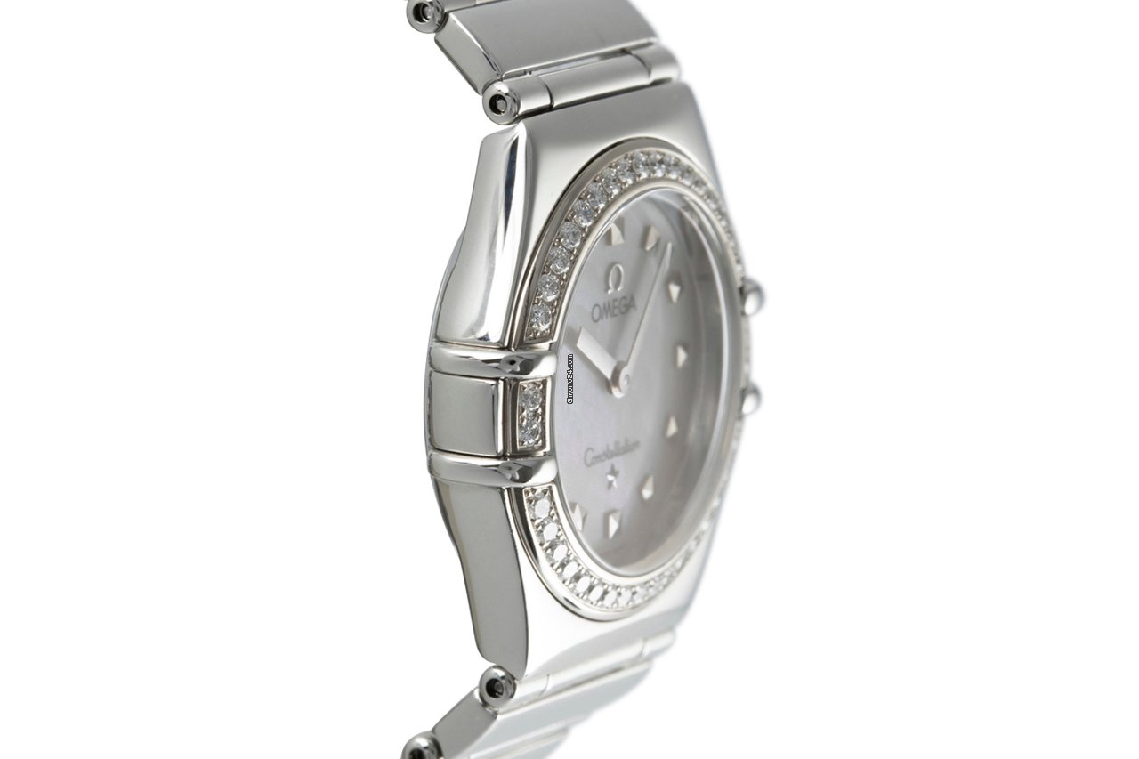 Omega Constellation Ladies Womens watch Quartz Steel 1475.71.00 Replica 4