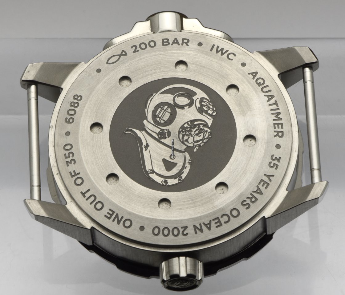 IMG_9081 IWC Aquatimer Automatic 2000 Mens watch Unisex Automatic Titanium IW329101 Replica 4