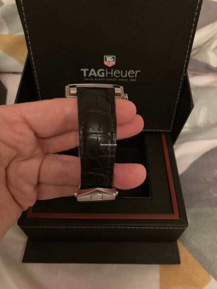 IMG_9081 TAG Heuer Monaco Calibre 12 Mens watch Unisex Automatic Steel CAW2110.FC6177 Replica 4