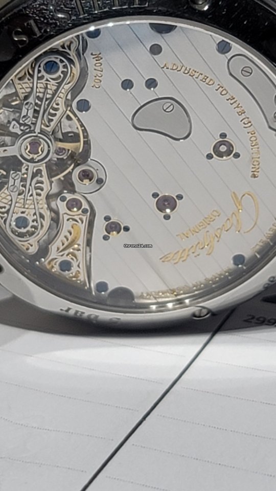IMG_9081 Glashutte Original PanoReserve Mens watch Unisex Manual winding Steel 1-65-01-23-12-04 Replica 4