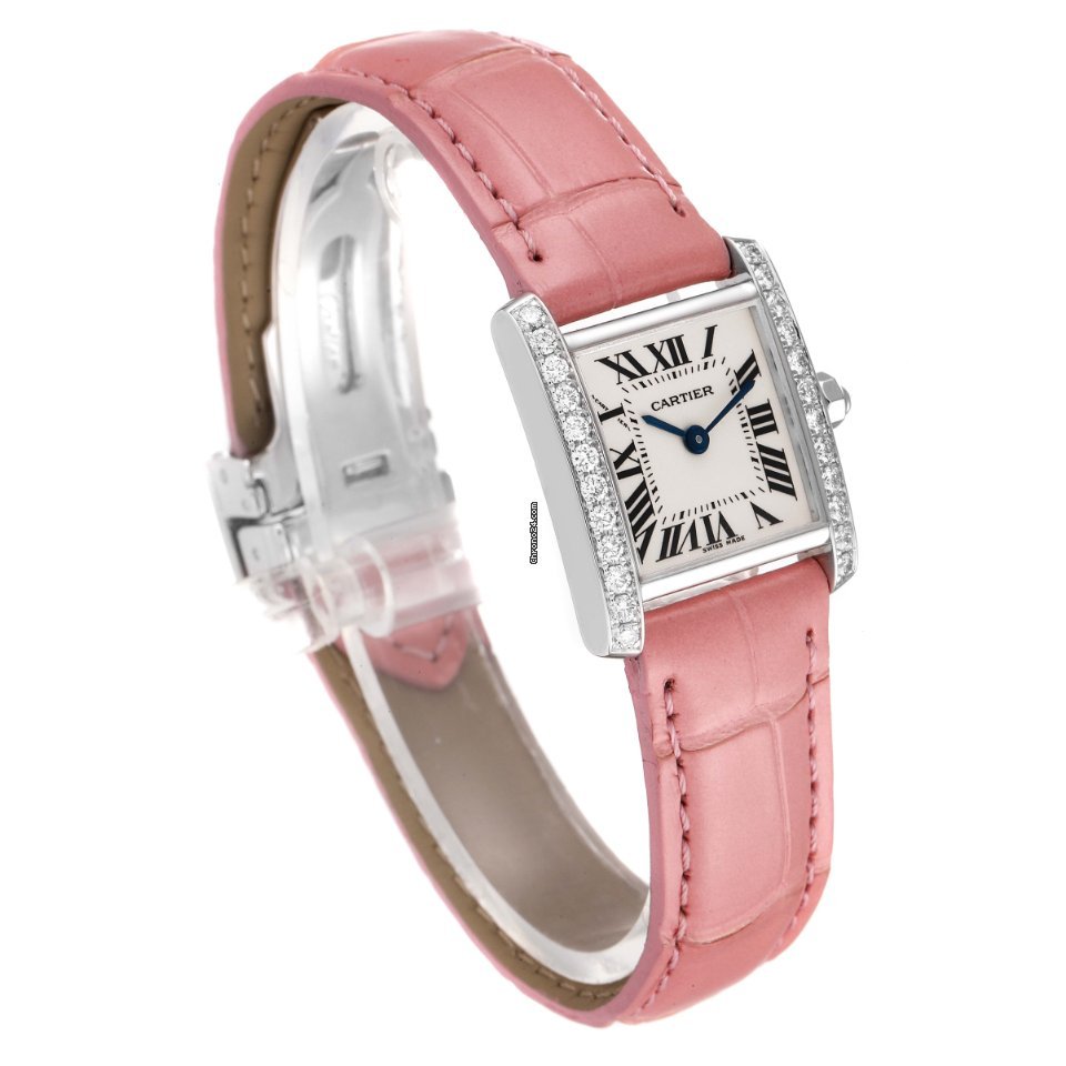 Cartier Tank Francaise Womens watch Quartz WE100251 Replica 4