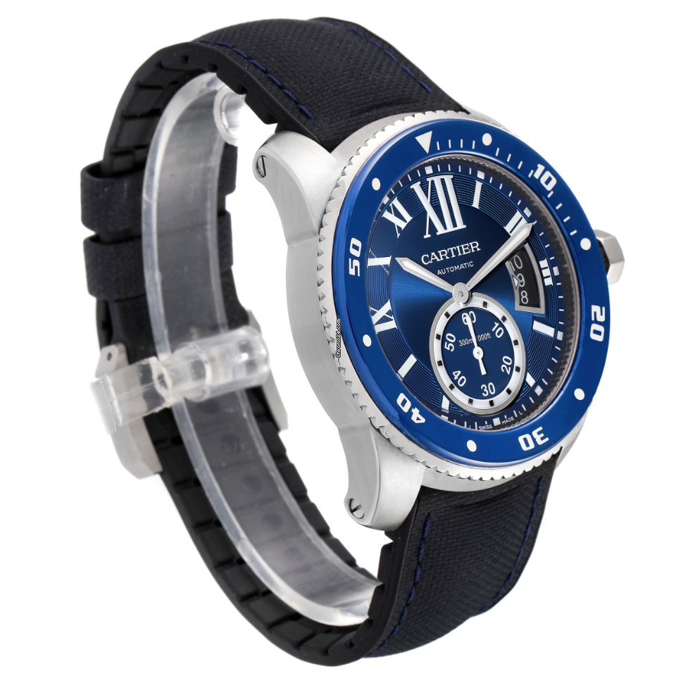 Cartier Calibre de Cartier Diver Mens watch Unisex Automatic Steel WSCA0010 Replica 4