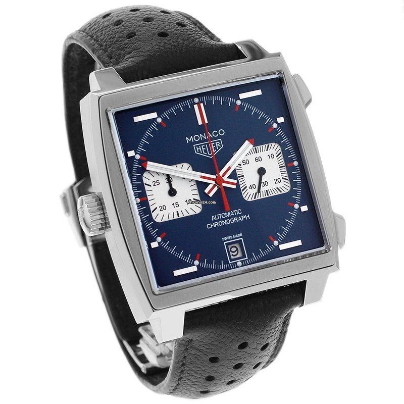 IMG_9081 TAG Heuer Monaco Calibre 11 Mens watch Unisex Steel CAW211P.FC6356 Replica 4
