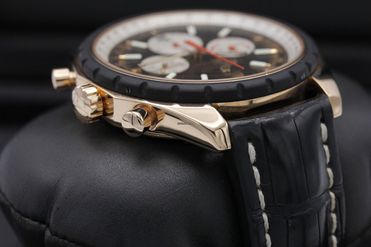 IMG_9081 Breitling Chrono-Matic 49 Rose gold R14360 Replica 4