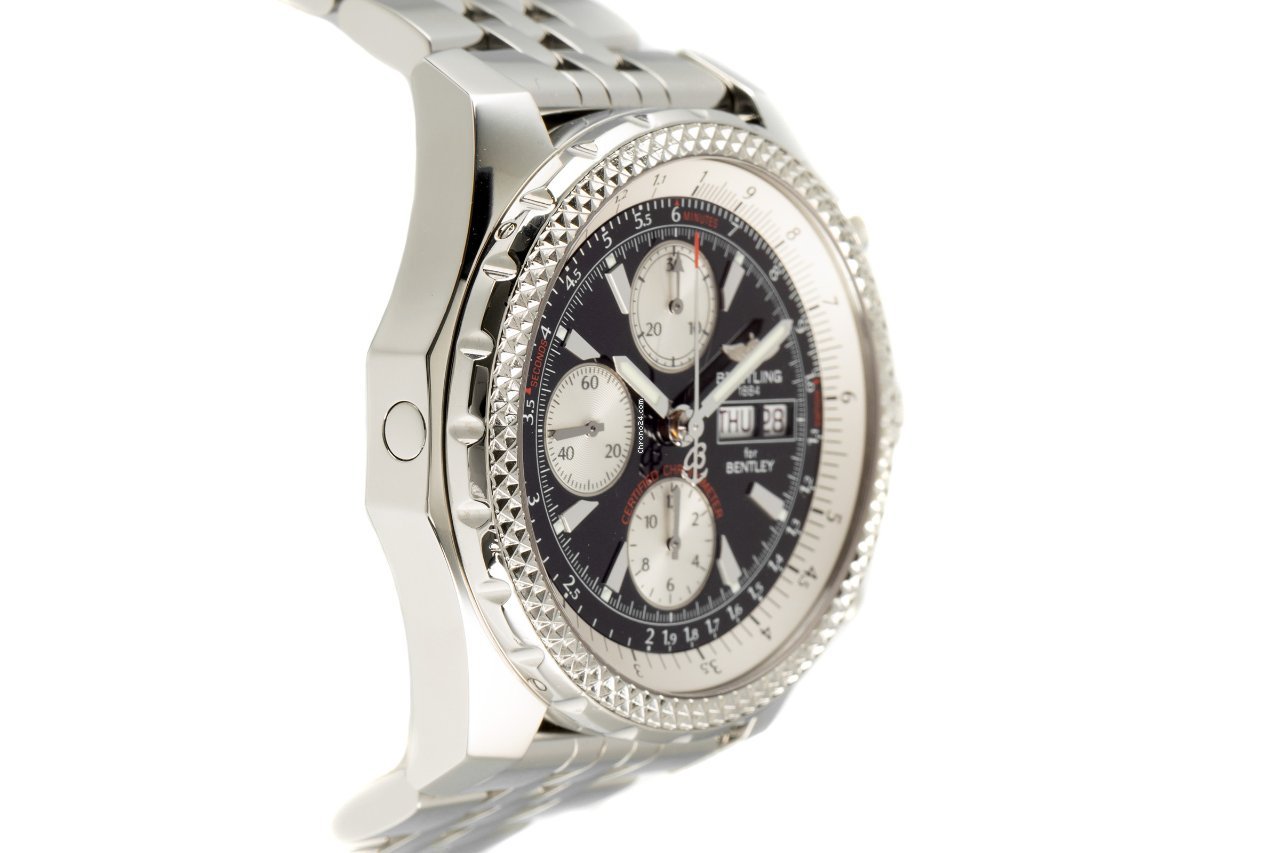 IMG_9081 Breitling Bentley GT Mens watch Unisex Automatic Steel A13362 Replica 4