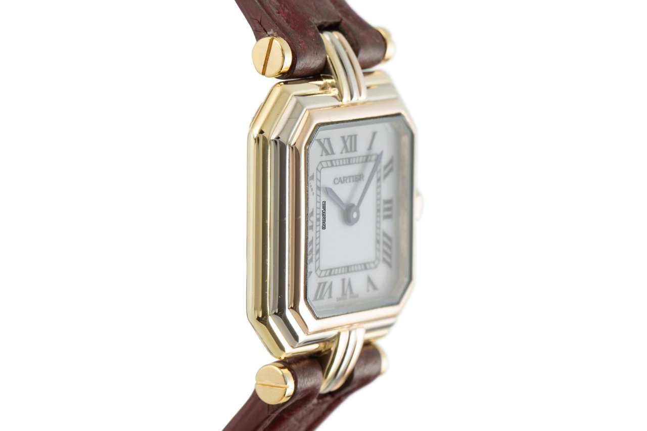 IMG_9081 Cartier Trinity Womens watch Quartz Yellow gold 6600 Replica 4