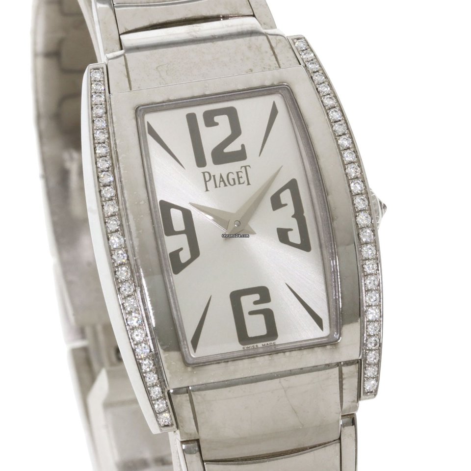 IMG_9081 Piaget Limelight Womens watch Quartz White gold GOA36095 Replica 4