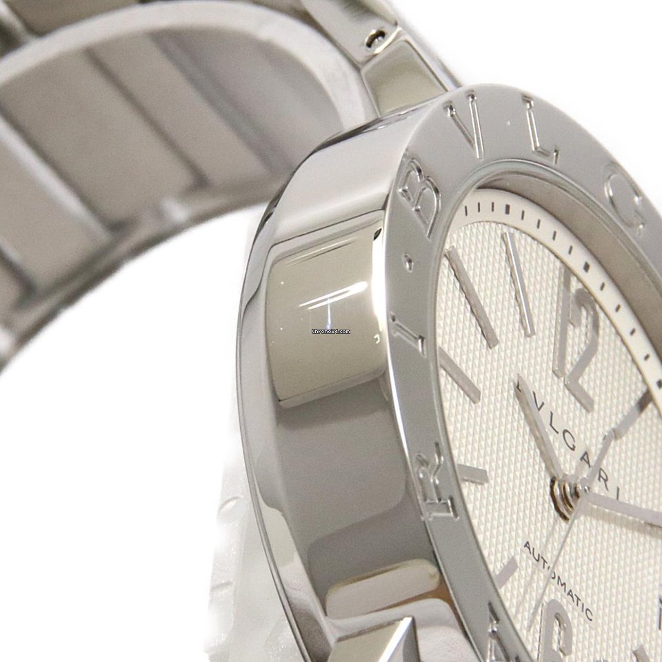 Bulgari Bulgari Mens watch Unisex Automatic BB38SSAUTO BB38WSSD AT Replica 4