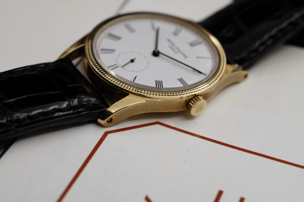 IMG_9081 Patek Philippe Calatrava Mens watch Unisex Manual winding Yellow gold 3796D Replica 4