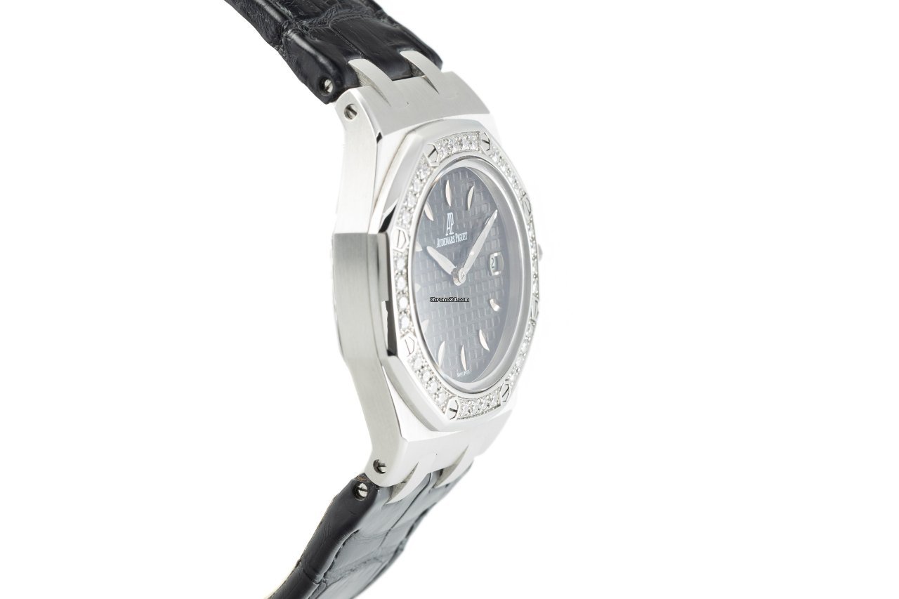 Audemars Piguet Royal Oak Lady Womens watch Quartz Steel G19554 Replica 4