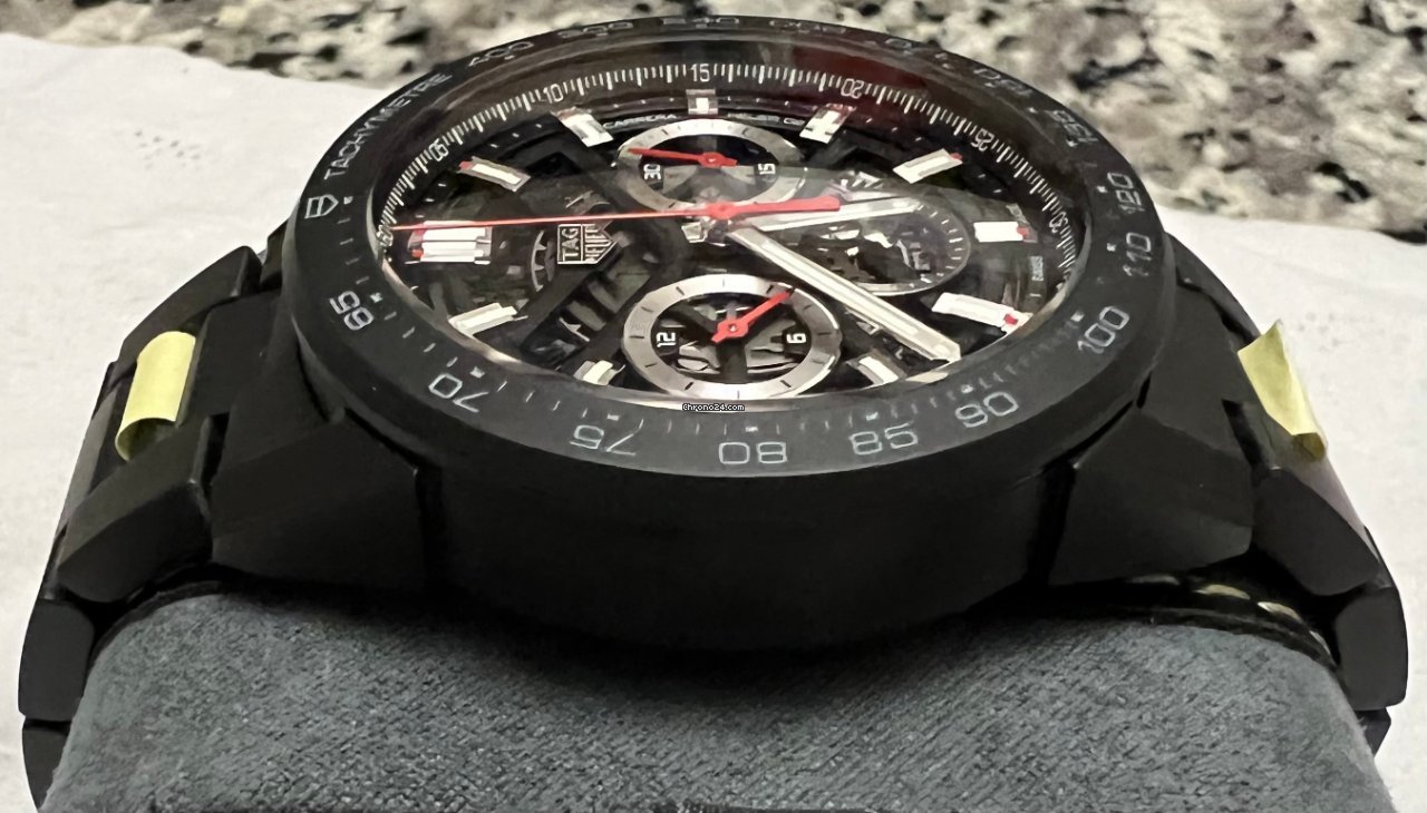 TAG Heuer Carrera Mens watch Unisex Automatic Ceramic CBG2A90.BH0653 Replica 4