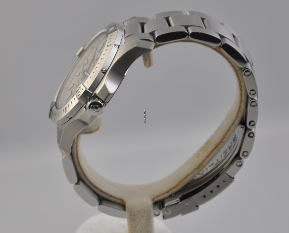 IMG_9081 Breitling Chronomat Colt Mens watch Unisex Automatic Steel A17313101G1A1 Replica 4