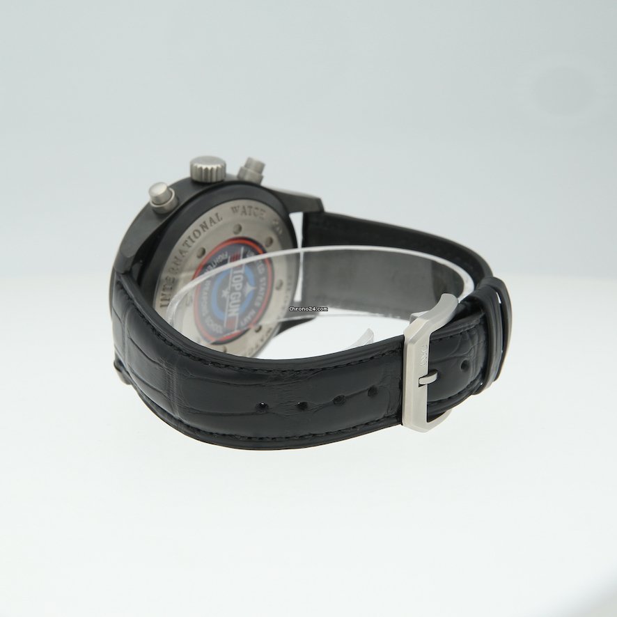 IMG_9081 IWC Pilot Chronograph Top Gun Mens watch Unisex Automatic Ceramic IW378901 Replica 4