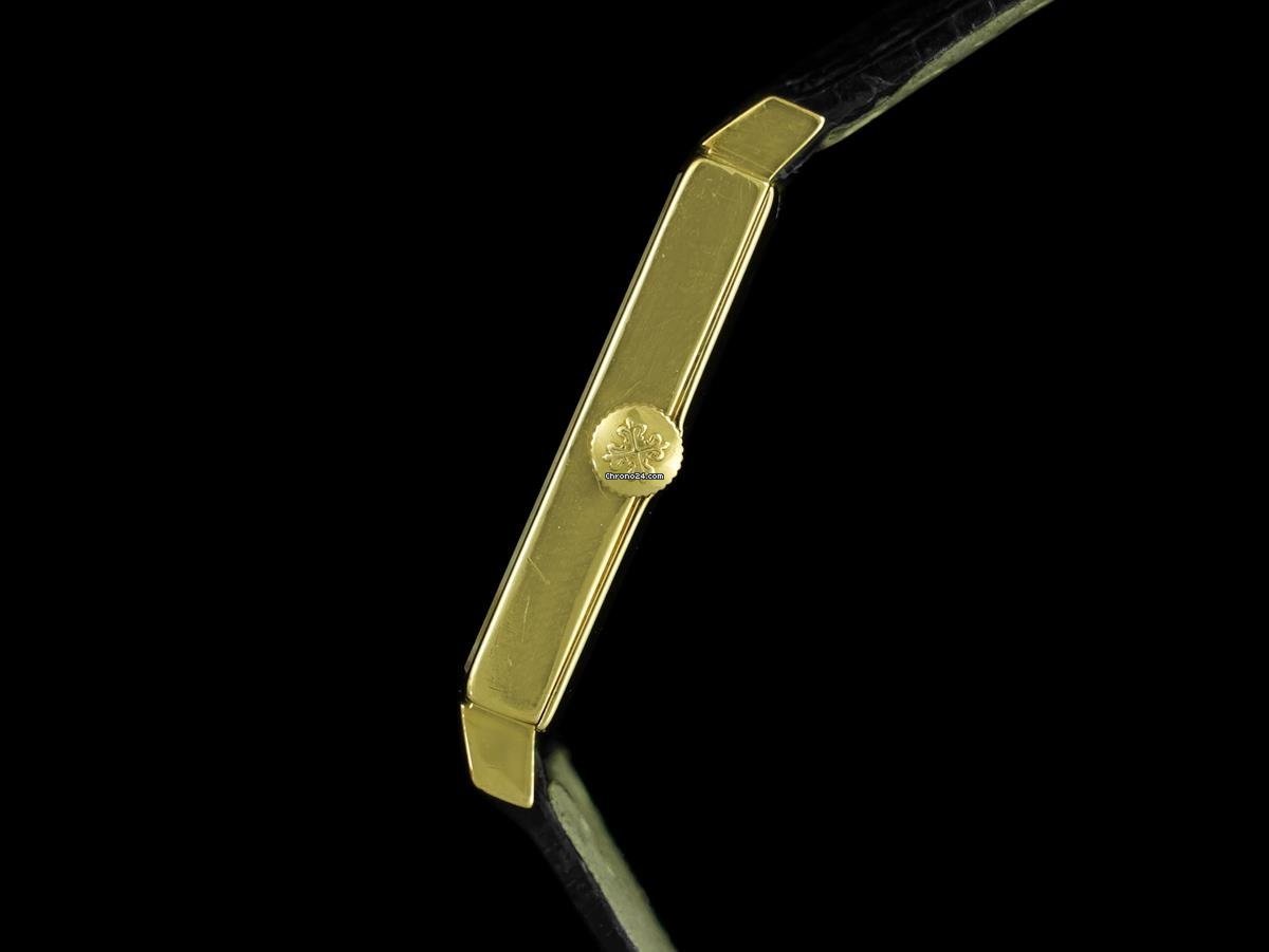 IMG_9081 Patek Philippe Vintage Mens watch Unisex Manual winding Yellow gold 8333 Replica 4
