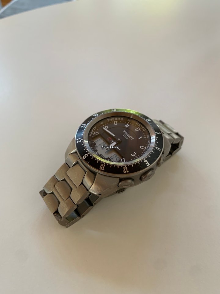 IMG_9081 Tissot T-Touch Expert Mens watch Unisex Quartz Titanium T0134204405700 Replica 4