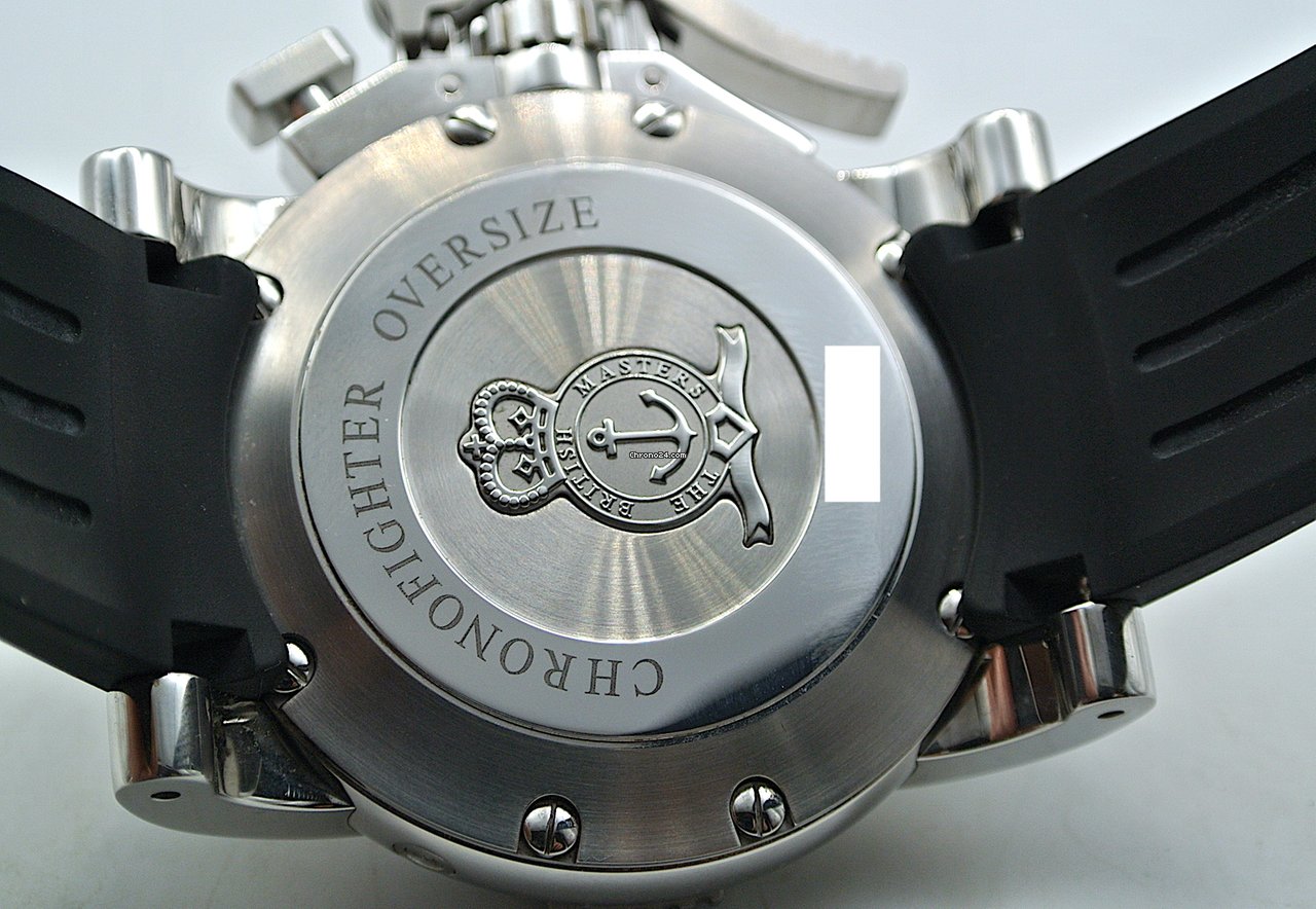 Graham Chronofighter Oversize Mens watch Unisex Automatic Steel 2OVES.B02B.K10B Replica 4