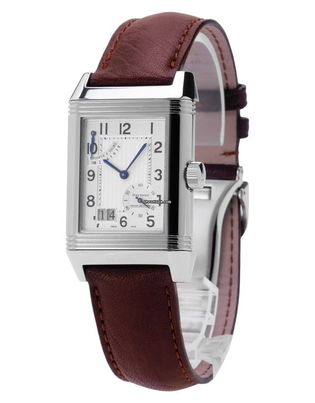 Jaeger-LeCoultre Reverso Grande Date Mens watch Unisex Manual winding Steel Q3008420 240.8.15 Replica 4