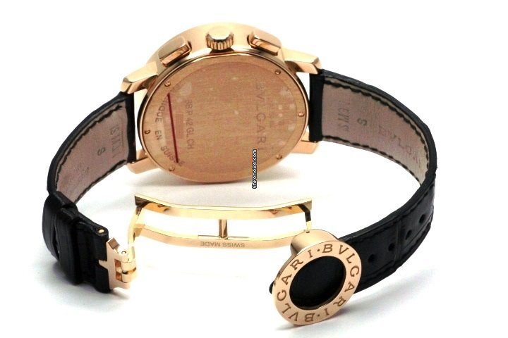 Bulgari Bulgari Mens watch Unisex Automatic Rose gold BBP42GLCH Replica 4