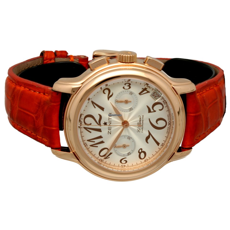 IMG_9081 Zenith El Primero Chronomaster Lady Womens watch Quartz Rose gold 18.1230.4002 Replica 4