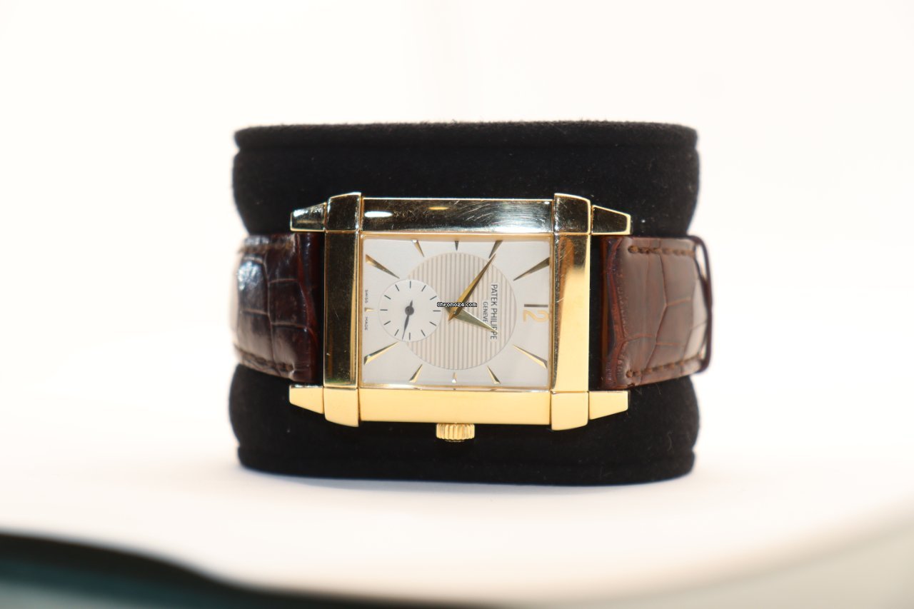 IMG_9081 Patek Philippe Gondolo Mens watch Unisex Manual winding Yellow gold 5111J Replica 4