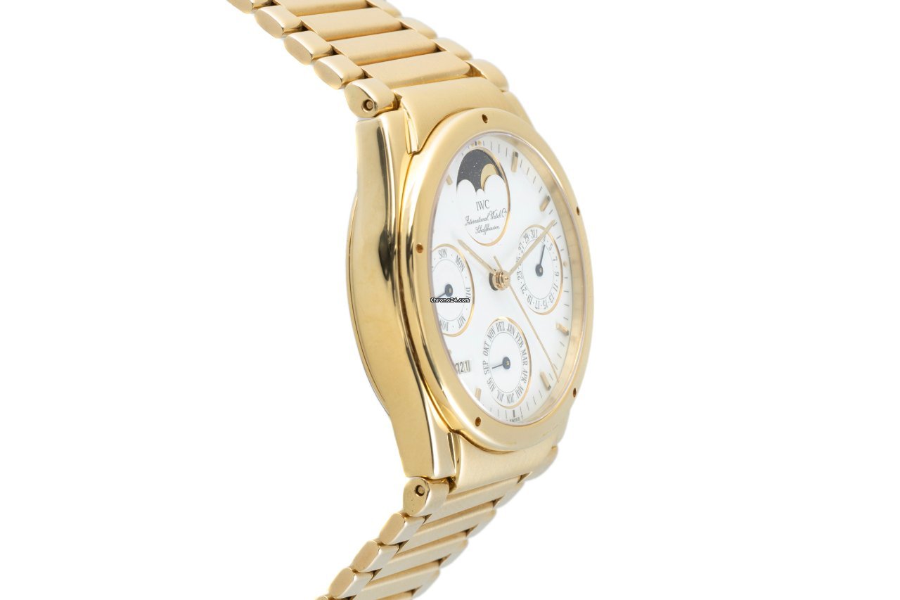 IMG_9081 IWC Ingenieur Automatic Mens watch Unisex Automatic Yellow gold 3540-1 Replica 4