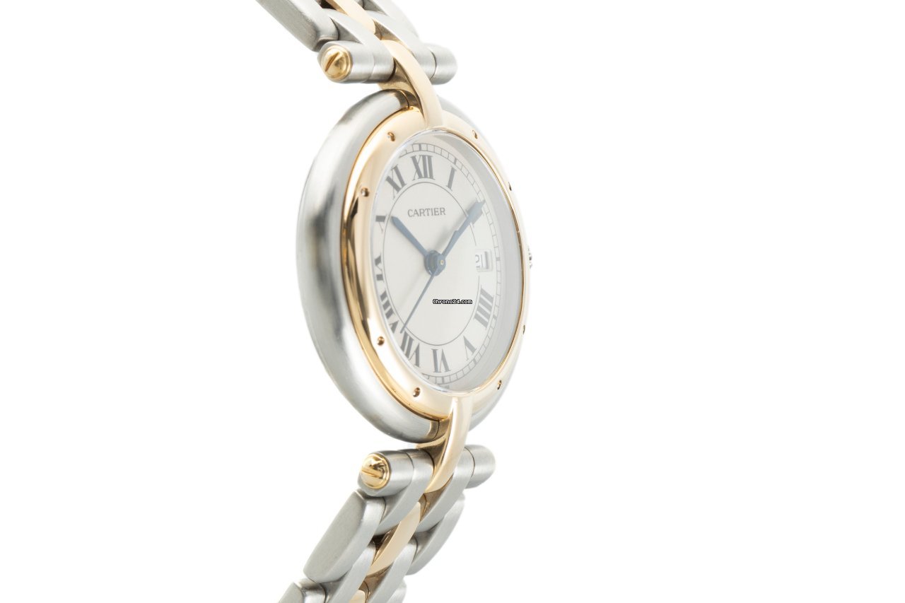 Cartier Cougar Womens watch Quartz Gold Steel 183964 Replica 4